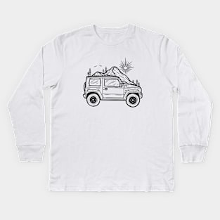 Let’s Go Off-road x Black Kids Long Sleeve T-Shirt